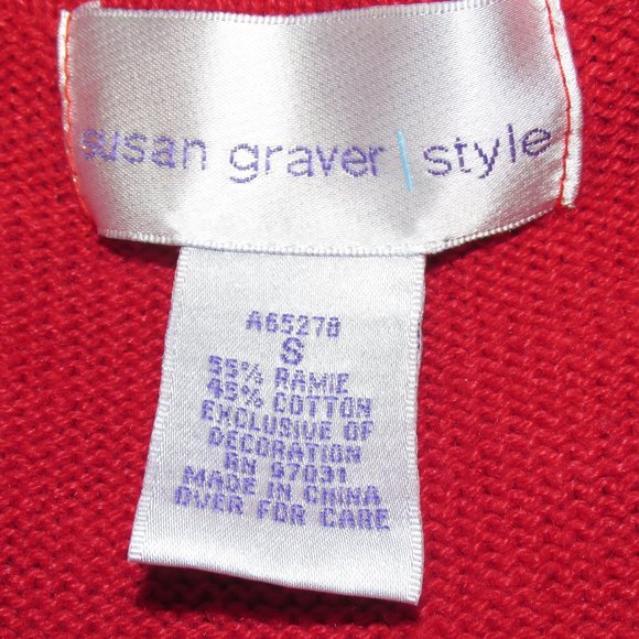 Red Funky Sweater - Picture 4 of 4